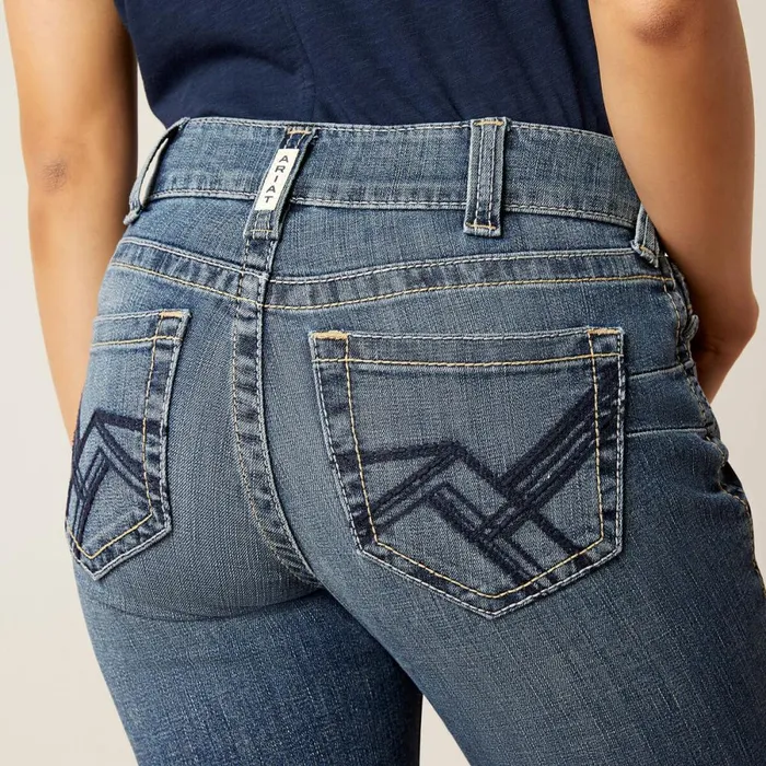 REAL Perfect Rise Phoebe Boot Cut Jean Canadian Women Ariat Denim REAL Perfect Rise Phoebe Boot Cut Jean Canadian Women Ariat Denim