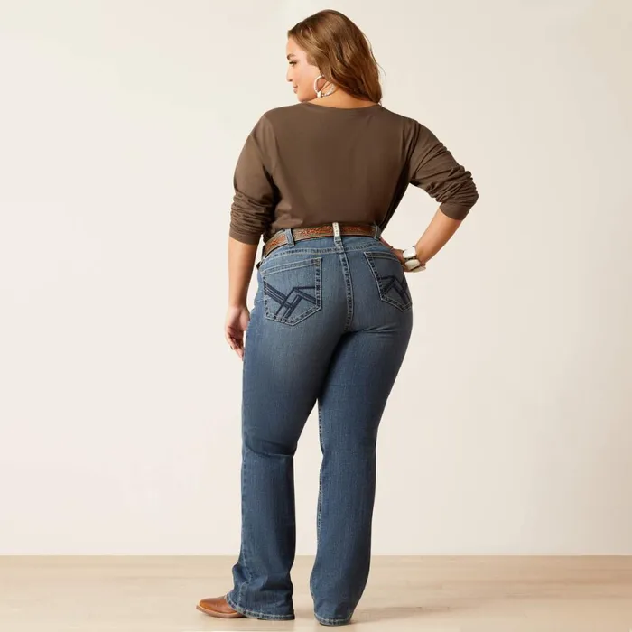 REAL Perfect Rise Phoebe Boot Cut Jean Canadian Women Ariat Denim REAL Perfect Rise Phoebe Boot Cut Jean Canadian Women Ariat Denim
