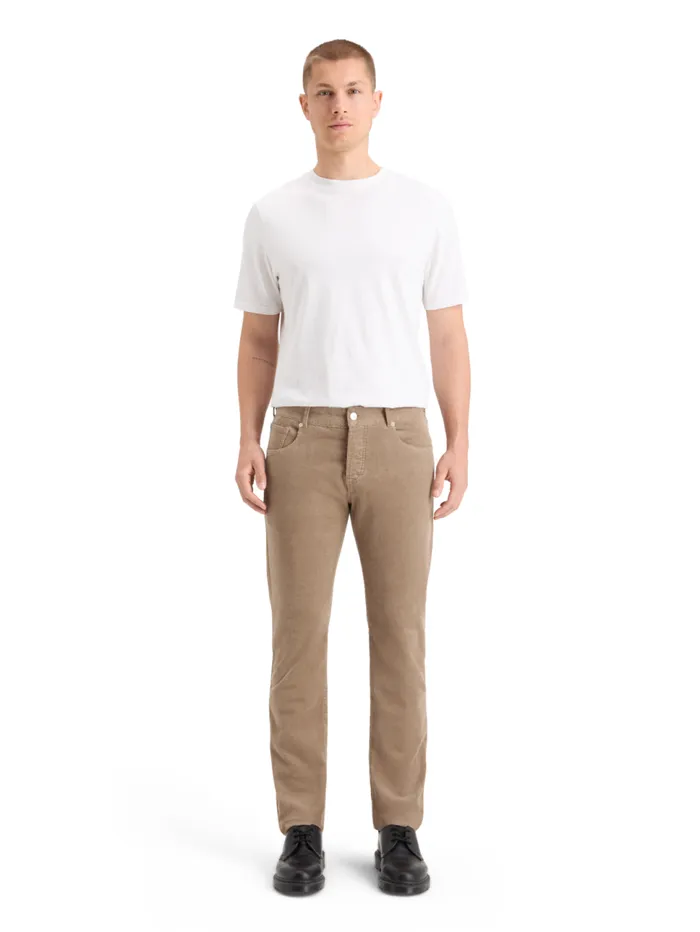 RALSTON 5 POCKET CORDUROY CHINO Mocha Men Scotch and Soda Pants