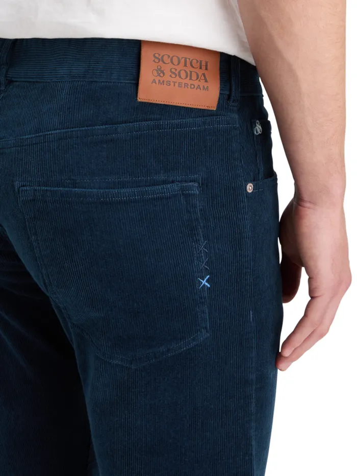 RALSTON 5 POCKET CORDUROY CHINO Mocha Men Scotch and Soda Pants