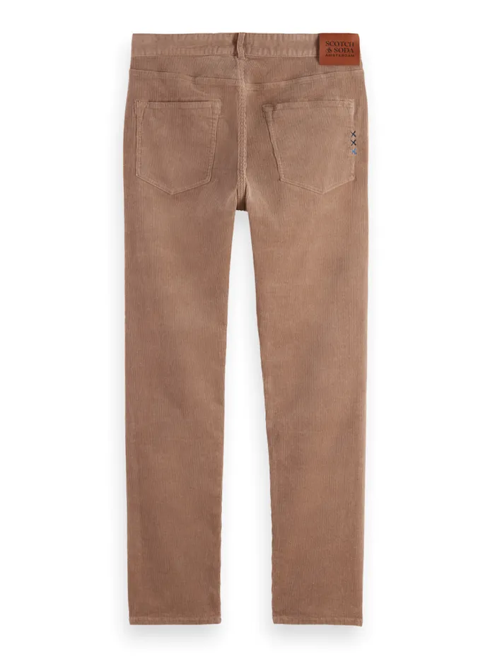 RALSTON 5 POCKET CORDUROY CHINO Mocha Men Scotch and Soda Pants