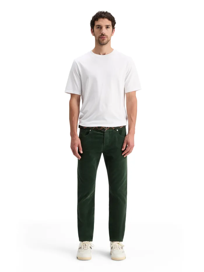 RALSTON 5 POCKET CORDUROY CHINO Mocha Men Scotch and Soda Pants