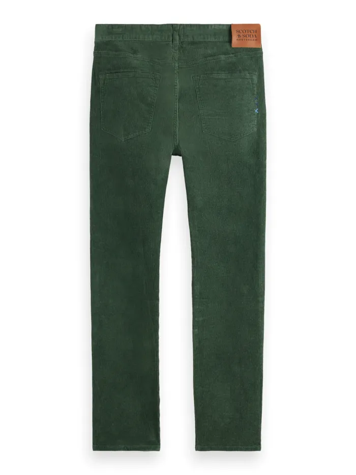 RALSTON 5 POCKET CORDUROY CHINO Mocha Men Scotch and Soda Pants