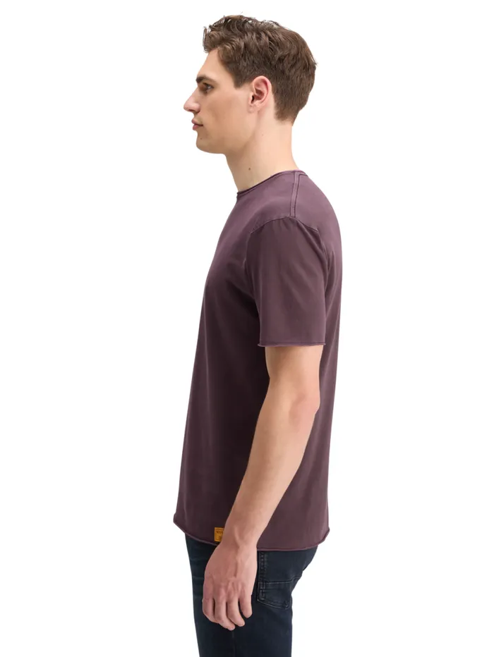 RAW EDGE GARMENT DYE TSHIRT Moss Green Men Scotch and Soda TShirts and Polo Shirts RAW EDGE GARMENT DYE TSHIRT Moss Green Men Scotch and Soda TShirts and Polo Shirts
