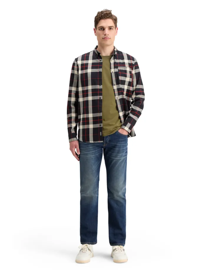 RAW EDGE GARMENT DYE TSHIRT Moss Green Men Scotch and Soda TShirts and Polo Shirts RAW EDGE GARMENT DYE TSHIRT Moss Green Men Scotch and Soda TShirts and Polo Shirts