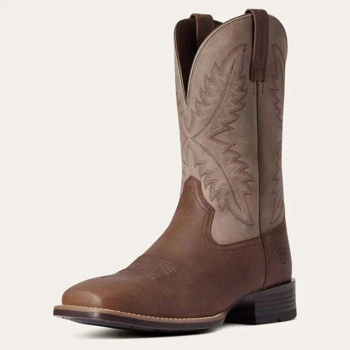 Rawly Ultra Western Boot Barrel Brown Men Ariat Western Boots