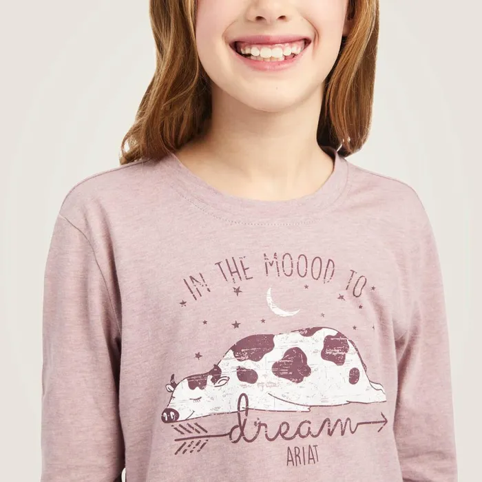REAL Dreamin Mood Shirt Nostalgia Rose Kids Ariat TShirts and Polos REAL Dreamin Mood Shirt Nostalgia Rose Kids Ariat TShirts and Polos