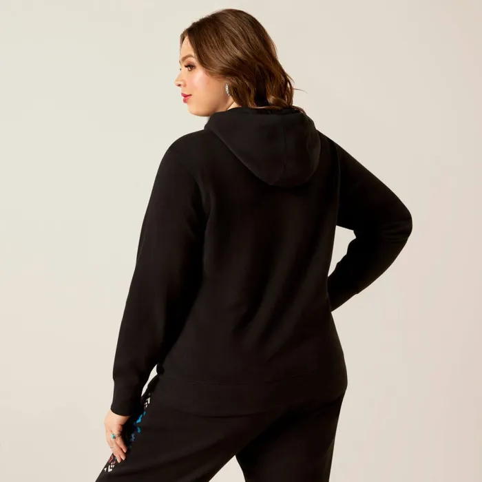 REAL Geo Hoodie Black Women Ariat Sweatshirts and Hoodies REAL Geo Hoodie Black Women Ariat Sweatshirts and Hoodies