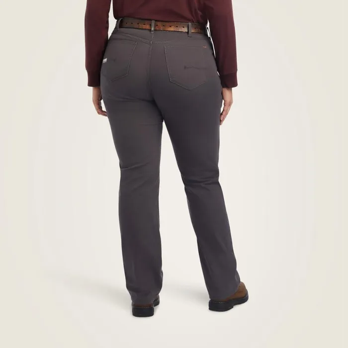 Rebar DuraStretch Made Tough Double Front Pant Rebar Grey Women Ariat Pants and Shorts Rebar DuraStretch Made Tough Double Front Pant Rebar Grey Women Ariat Pants and Shorts