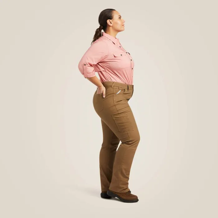 Rebar DuraStretch Made Tough Straight Leg Pant Field Khaki Women Ariat Pants and Shorts Rebar DuraStretch Made Tough Straight Leg Pant Field Khaki Women Ariat Pants and Shorts