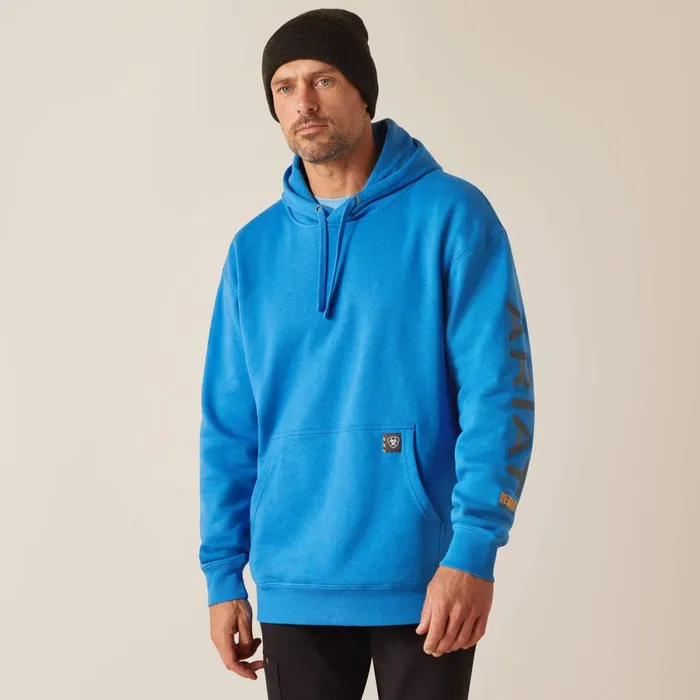 Rebar Graphic Hoodie Campanula Men Ariat Sweatshirts and Hoodies