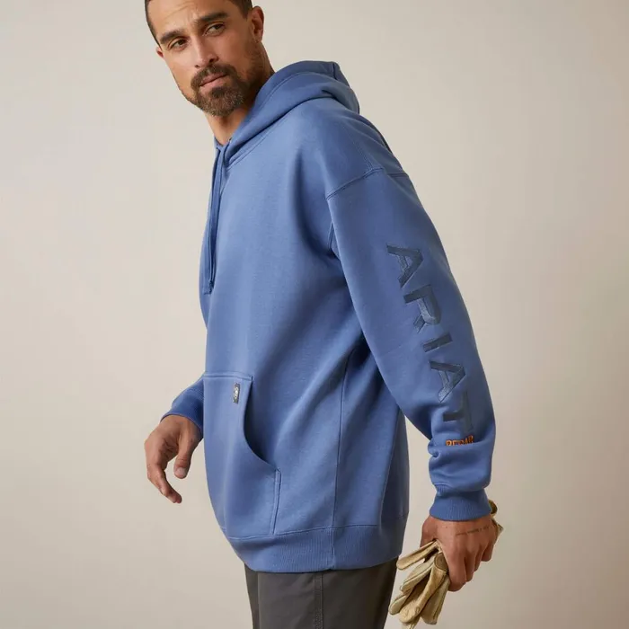 Rebar Graphic Hoodie Coastal Fjord Men Ariat Sweatshirts and Hoodies Rebar Graphic Hoodie Coastal Fjord Men Ariat Sweatshirts and Hoodies
