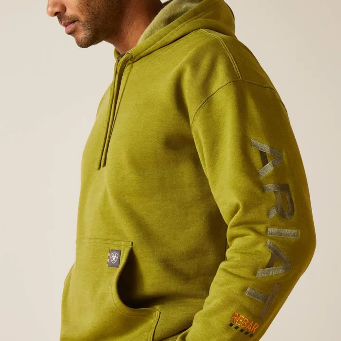 Rebar Graphic Hoodie Going Green Heather Men Ariat Sweatshirts and Hoodies Rebar Graphic Hoodie Going Green Heather Men Ariat Sweatshirts and Hoodies