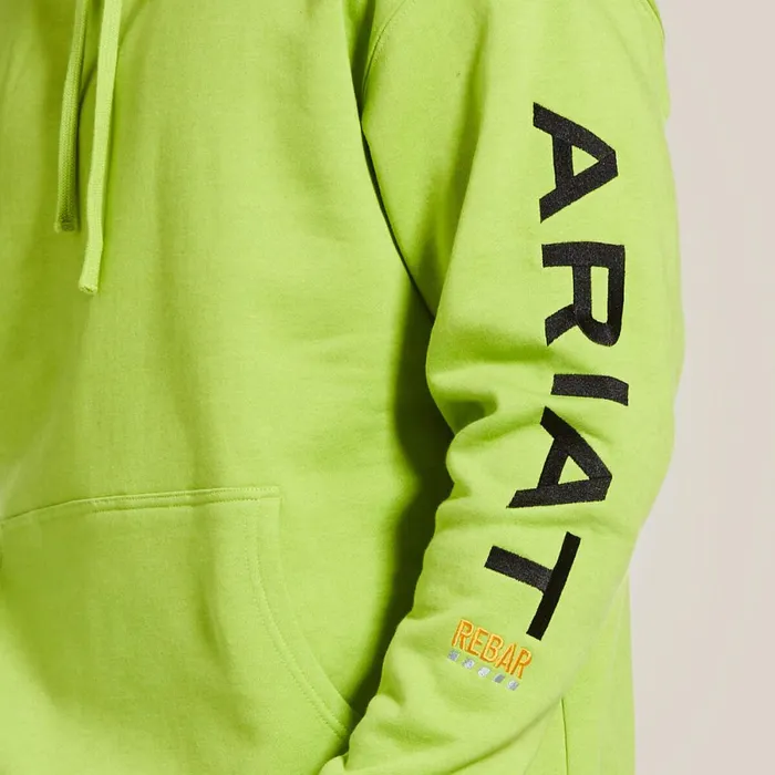 Rebar Graphic Hoodie Lime Heatherblack Men Ariat Sweatshirts and Hoodies Rebar Graphic Hoodie Lime Heatherblack Men Ariat Sweatshirts and Hoodies