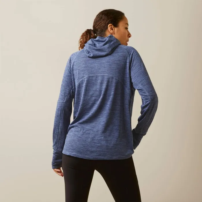 Rebar Gridwork Balaclava Baselayer Bjou Blue Women Ariat TShirts and Tops Rebar Gridwork Balaclava Baselayer Bjou Blue Women Ariat TShirts and Tops
