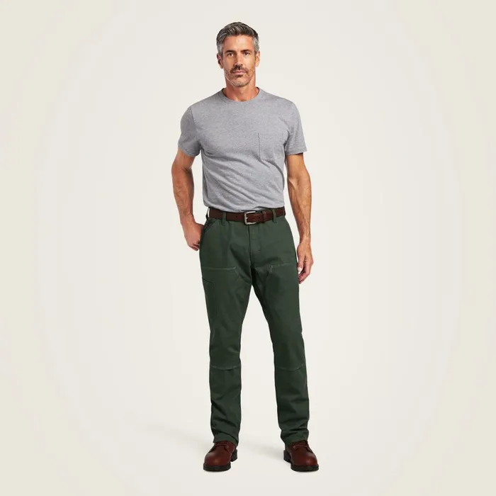 Rebar M4 Low Rise DuraStretch Made Tough Double Front Stackable Straight Leg Pant Deep Forest Men Ariat Pants and Shorts Rebar M4 Low Rise DuraStretch Made Tough Double Front Stackable Straight Leg Pant Deep Forest Men Ariat Pants and Shorts