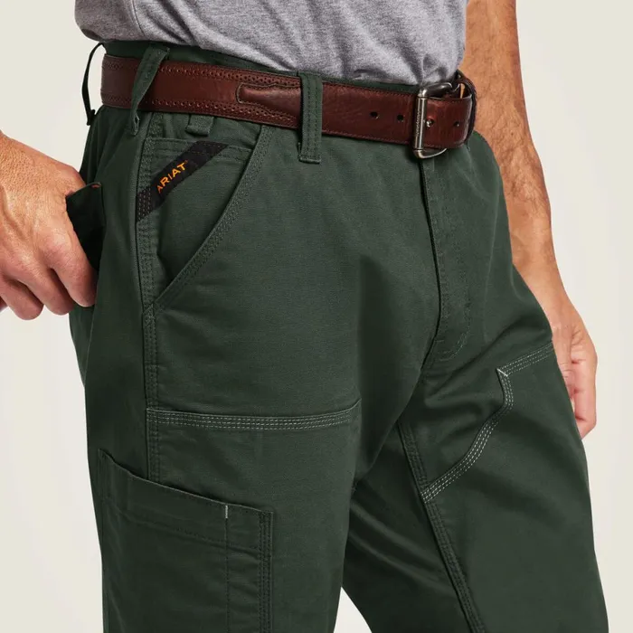 Rebar M4 Low Rise DuraStretch Made Tough Double Front Stackable Straight Leg Pant Deep Forest Men Ariat Pants and Shorts Rebar M4 Low Rise DuraStretch Made Tough Double Front Stackable Straight Leg Pant Deep Forest Men Ariat Pants and Shorts