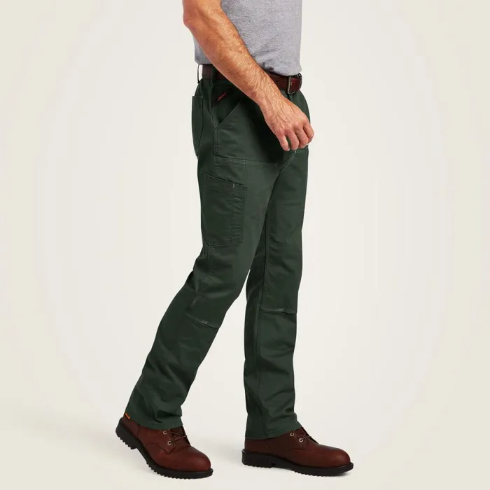 Rebar M4 Low Rise DuraStretch Made Tough Double Front Stackable Straight Leg Pant Deep Forest Men Ariat Pants and Shorts Rebar M4 Low Rise DuraStretch Made Tough Double Front Stackable Straight Leg Pant Deep Forest Men Ariat Pants and Shorts