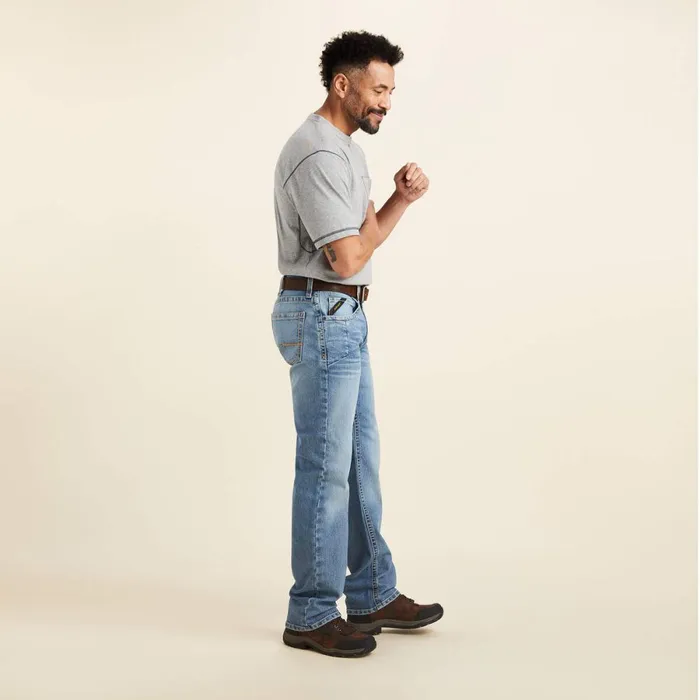 Rebar M5 Straight DuraStretch Edge Straight Leg Jean Merced Men Ariat Denim Rebar M5 Straight DuraStretch Edge Straight Leg Jean Merced Men Ariat Denim