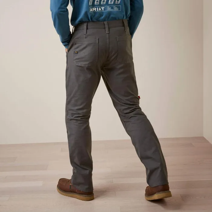 Rebar M5 Straight Made Tough Knee Guardian Straight Rebar Grey Men Ariat Pants and Shorts Rebar M5 Straight Made Tough Knee Guardian Straight Rebar Grey Men Ariat Pants and Shorts