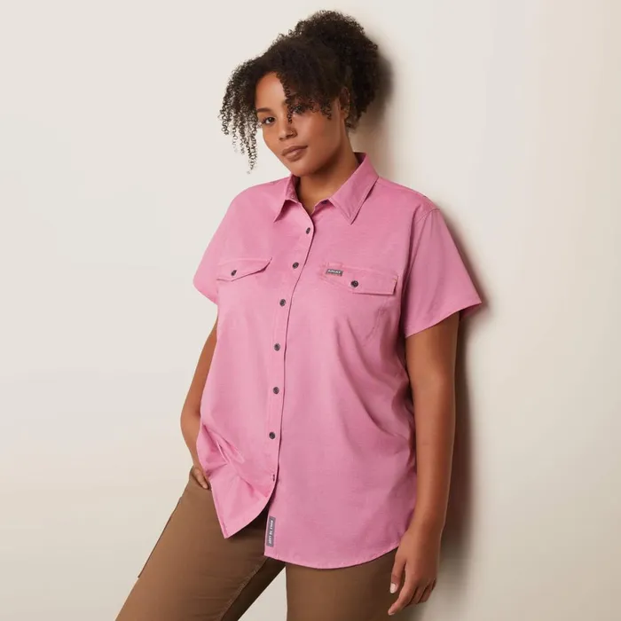 Rebar Made Tough VentTEK DuraStretch Work Shirt Cherry Jubilee Women Ariat TShirts and Tops Rebar Made Tough VentTEK DuraStretch Work Shirt Cherry Jubilee Women Ariat TShirts and Tops