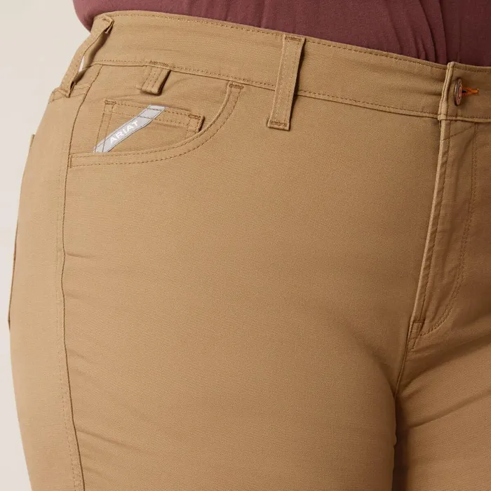Rebar PR Made Tough Straight Pant Field Khaki Women Ariat Pants and Shorts Rebar PR Made Tough Straight Pant Field Khaki Women Ariat Pants and Shorts