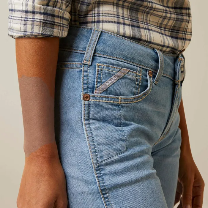 Rebar Riveter Straight Jean Coldwater Women Ariat Denim Rebar Riveter Straight Jean Coldwater Women Ariat Denim
