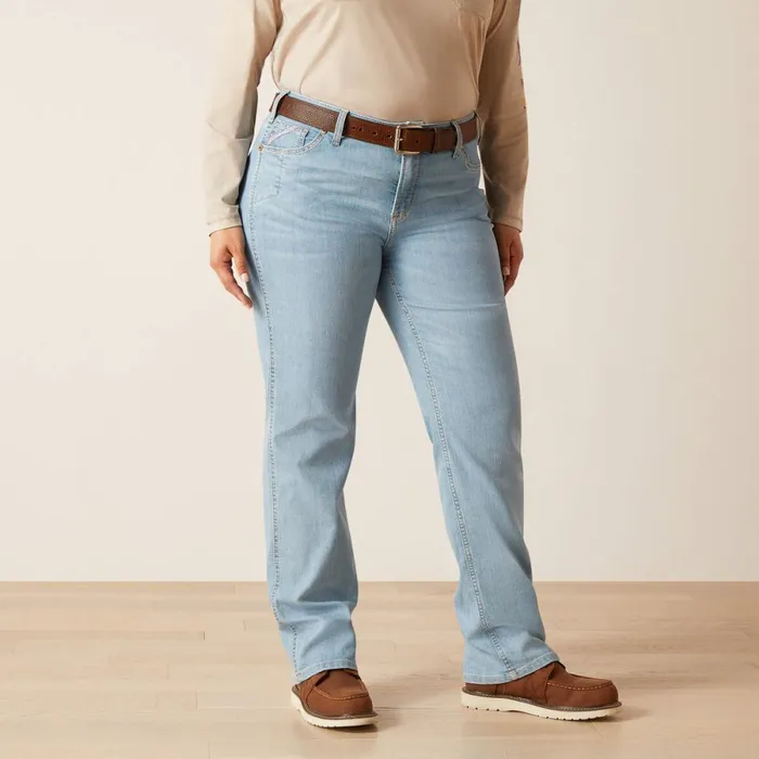 Rebar Riveter Straight Jean Coldwater Women Ariat Denim Rebar Riveter Straight Jean Coldwater Women Ariat Denim