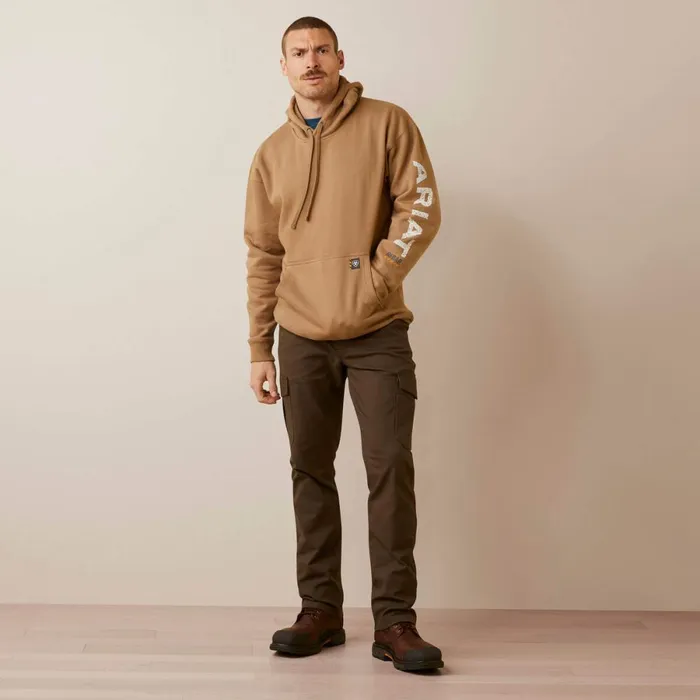 Rebar Roughneck Pullover Hoodie Tiger039s Eye Men Ariat Sweatshirts and Hoodies Rebar Roughneck Pullover Hoodie Tiger039s Eye Men Ariat Sweatshirts and Hoodies