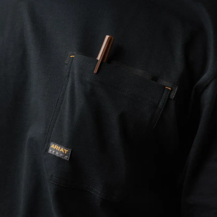 Rebar Workman Born For This TShirt Black Men Ariat TShirts and Polos Rebar Workman Born For This TShirt Black Men Ariat TShirts and Polos
