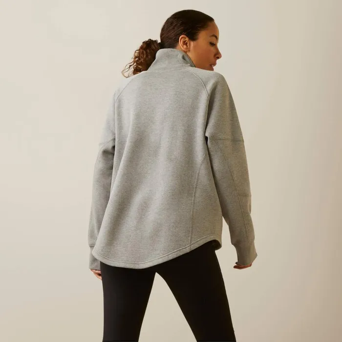 Rebar Workman Oversized Funnel Sweatshirt Heather Grey Women Ariat Sweatshirts and Hoodies Rebar Workman Oversized Funnel Sweatshirt Heather Grey Women Ariat Sweatshirts and Hoodies