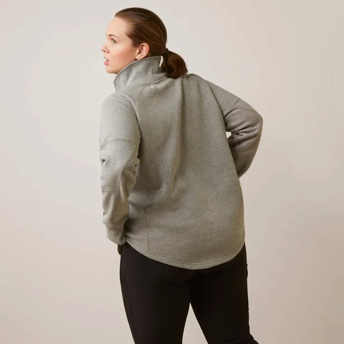Rebar Workman Oversized Funnel Sweatshirt Heather Grey Women Ariat Sweatshirts and Hoodies Rebar Workman Oversized Funnel Sweatshirt Heather Grey Women Ariat Sweatshirts and Hoodies