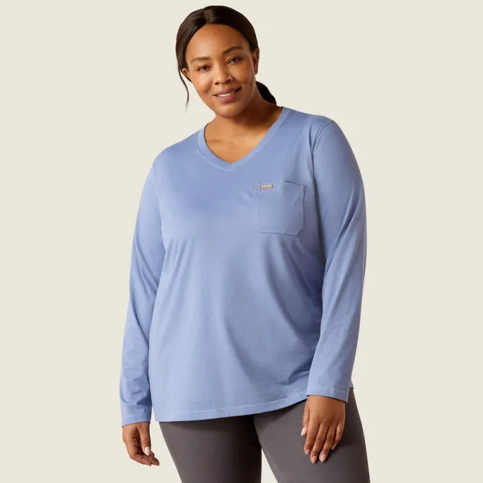 Rebar Workman Stars and Stripes Colony Blue Women Ariat TShirts and Tops Rebar Workman Stars and Stripes Colony Blue Women Ariat TShirts and Tops
