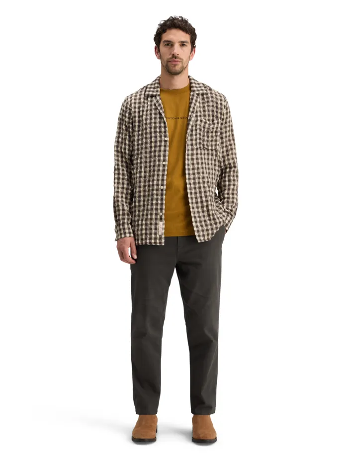 RELAXED FIT FRONT BACK ARTWORK TSHIRT Golden Rust Men Scotch and Soda TShirts and Polo Shirts RELAXED FIT FRONT BACK ARTWORK TSHIRT Golden Rust Men Scotch and Soda TShirts and Polo Shirts