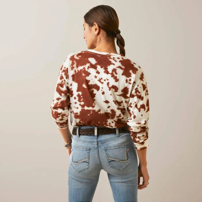 Relaxed Henley Top Paint Women Ariat TShirts and Tops Relaxed Henley Top Paint Women Ariat TShirts and Tops