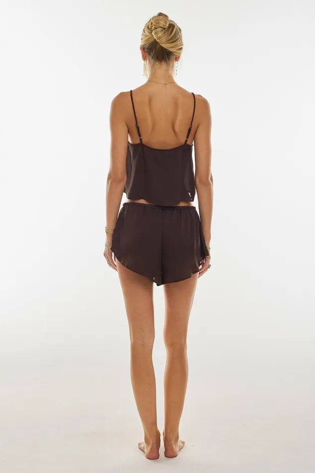 RESA Lounge Blair Top In Chocolate 8211 Women