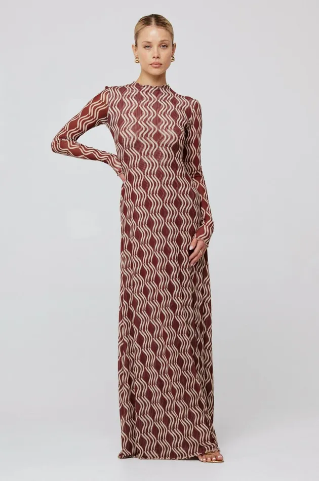 RESA Maxi Dress Lyon Dress In Coco 8211 Women