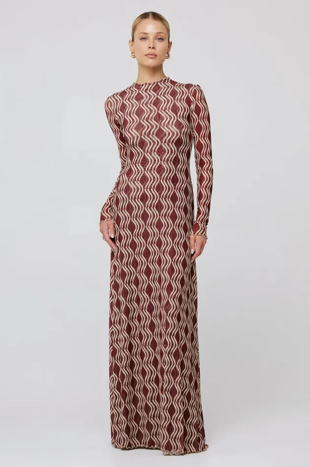 RESA Maxi Dress Lyon Dress In Coco 8211 Women