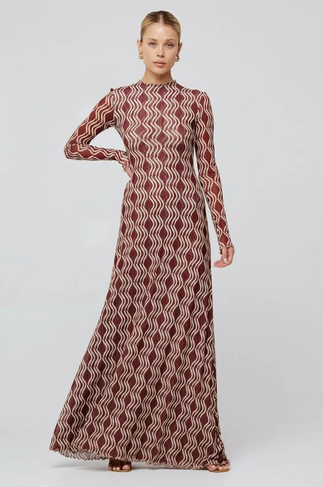 RESA Maxi Dress Lyon Dress In Coco 8211 Women