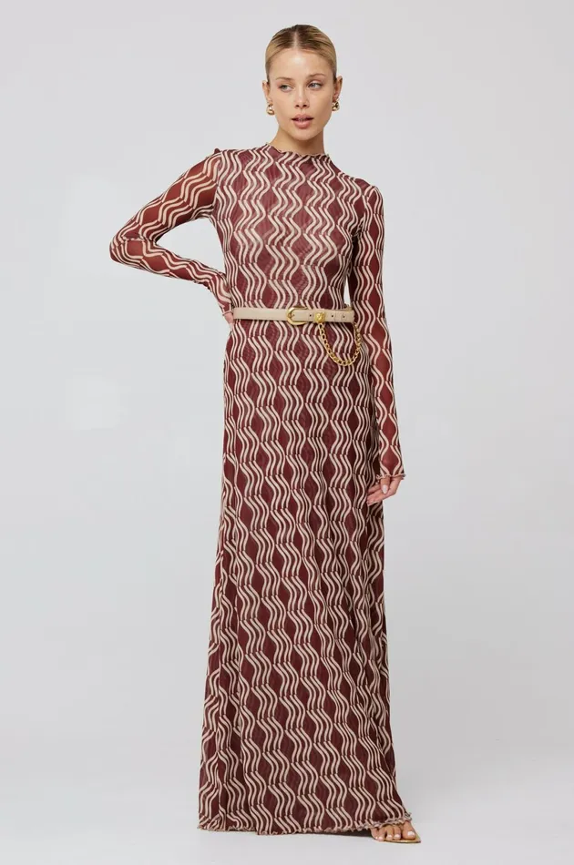 RESA Maxi Dress Lyon Dress In Coco 8211 Women