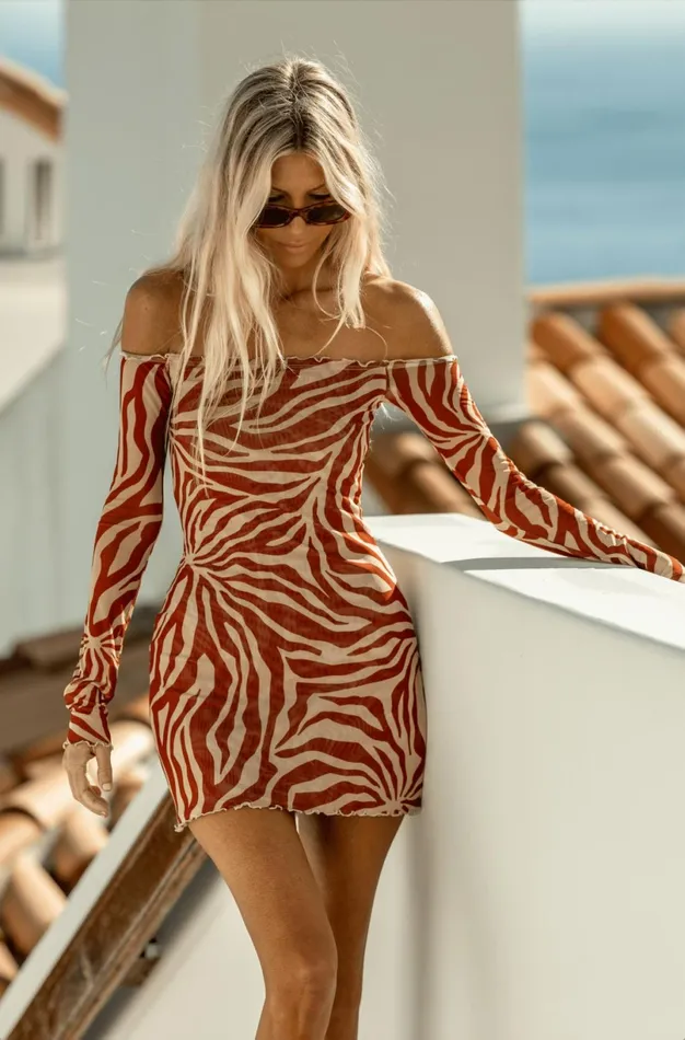 RESA Mini Dresses Michelle Mini In Auburn 8211 Women