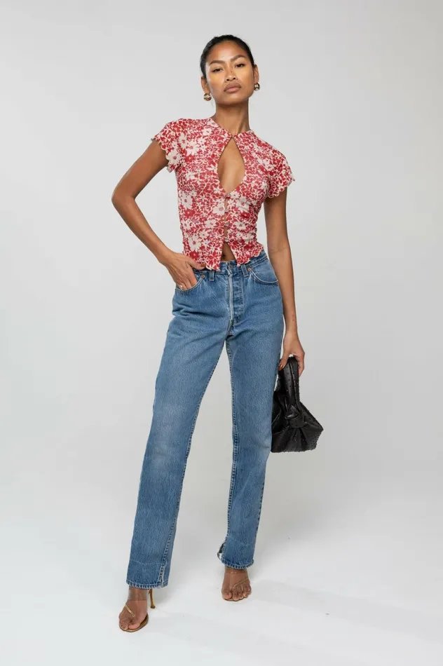 RESA Tops Desi Top In Magnolia 8211 Women