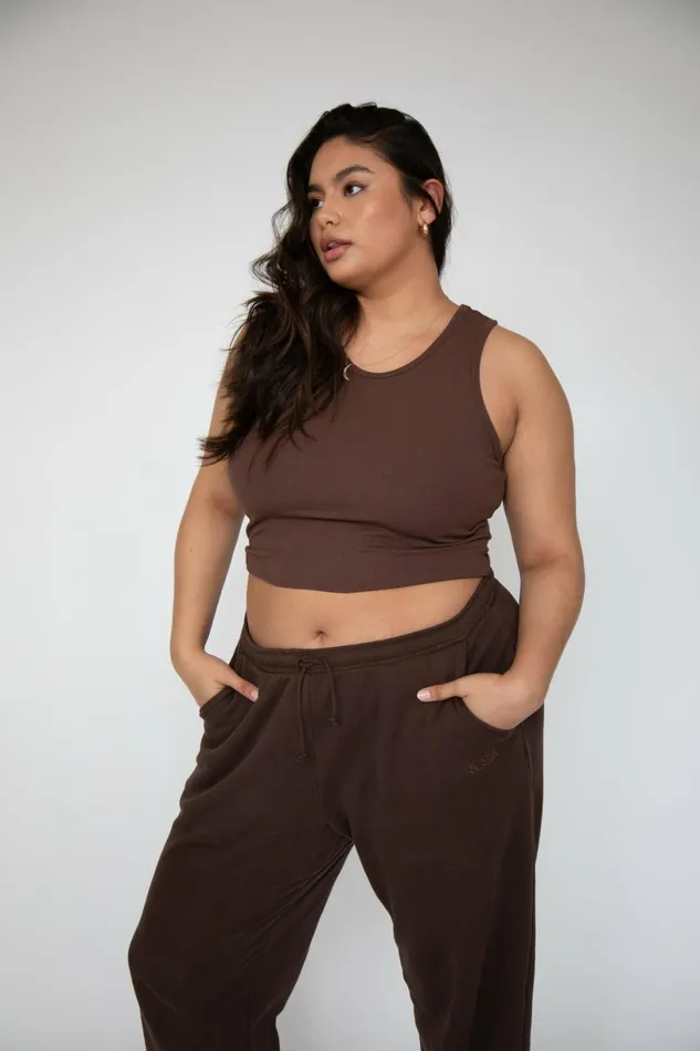 RESA Tops OG Tank In Brown 8211 Women