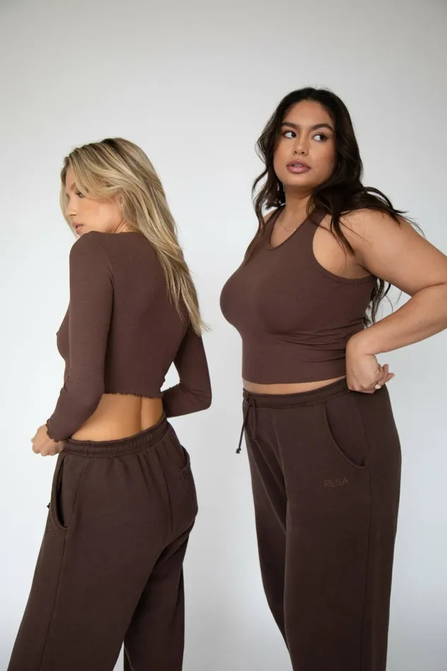 RESA Tops OG Tank In Brown 8211 Women