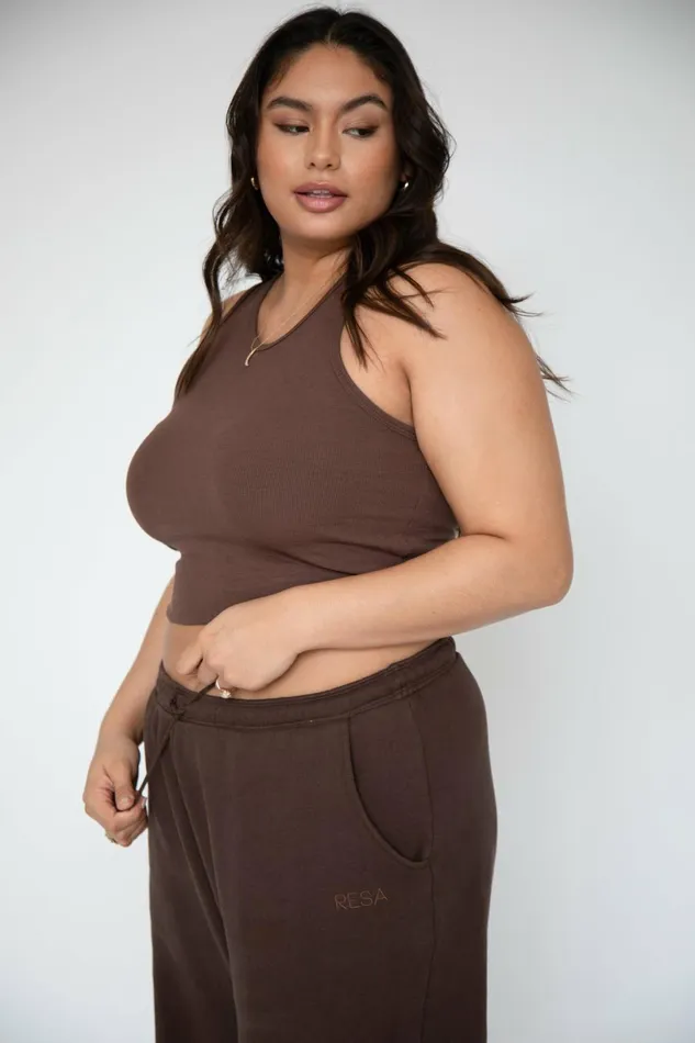 RESA Tops OG Tank In Brown 8211 Women