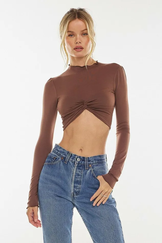 RESA Tops Shelby Top In Toffee 8211 Women