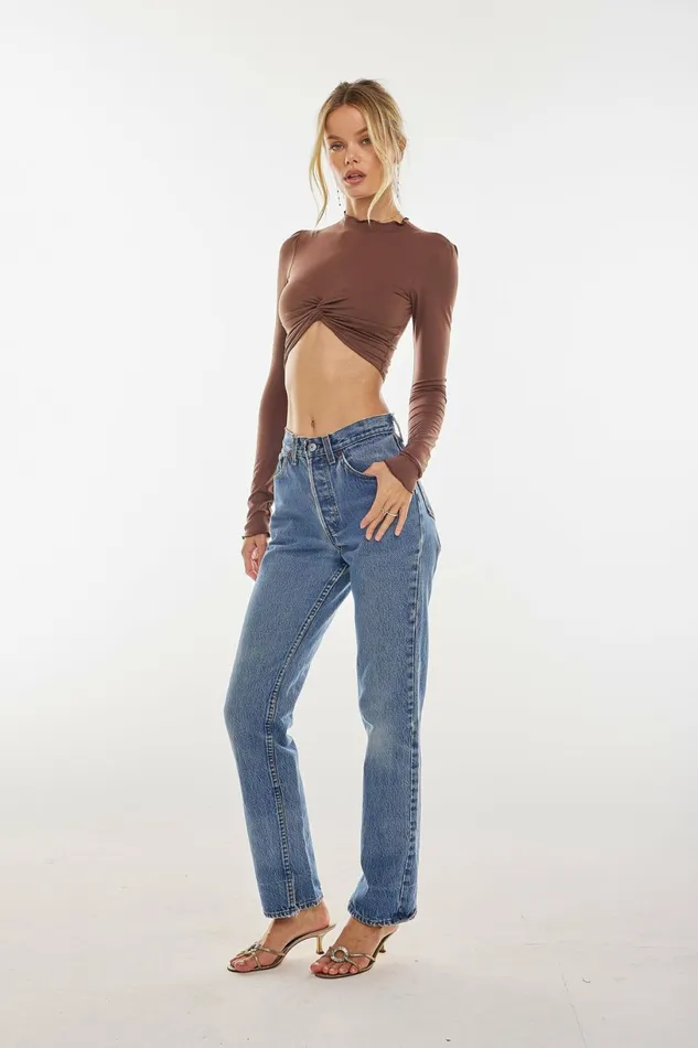 RESA Tops Shelby Top In Toffee 8211 Women