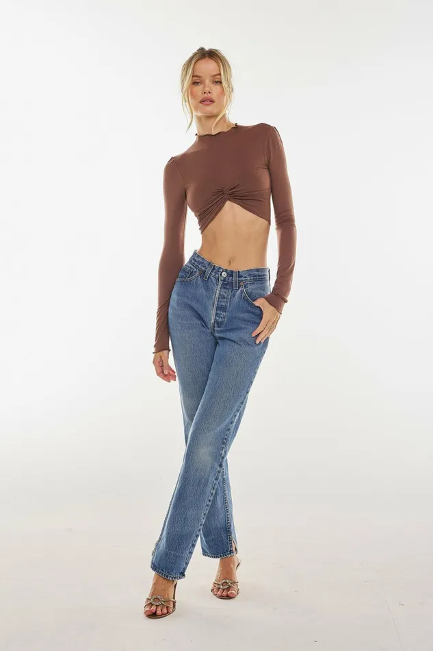RESA Tops Shelby Top In Toffee 8211 Women