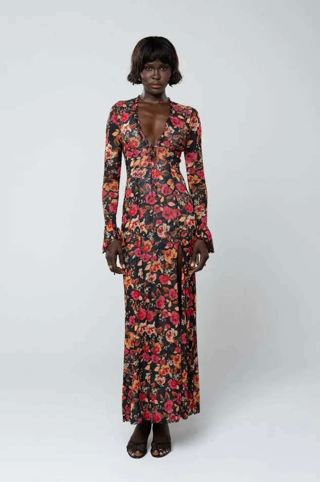 RESA Wedding Guest Lennon Maxi In Rosie 8211 Women