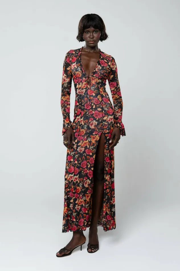 RESA Wedding Guest Lennon Maxi In Rosie 8211 Women